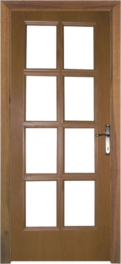 Usa de interior din lemn cu geam model ASP1