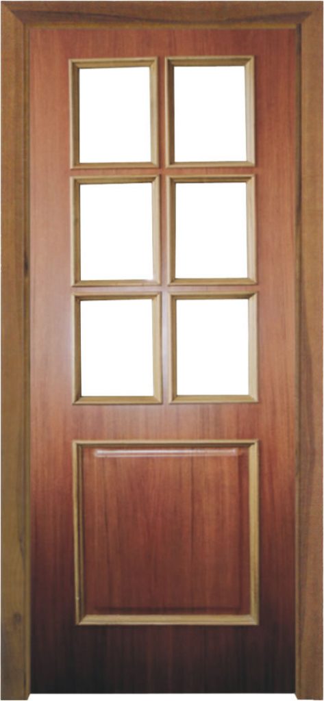 Usa de interior din lemn cu geam model ASP3